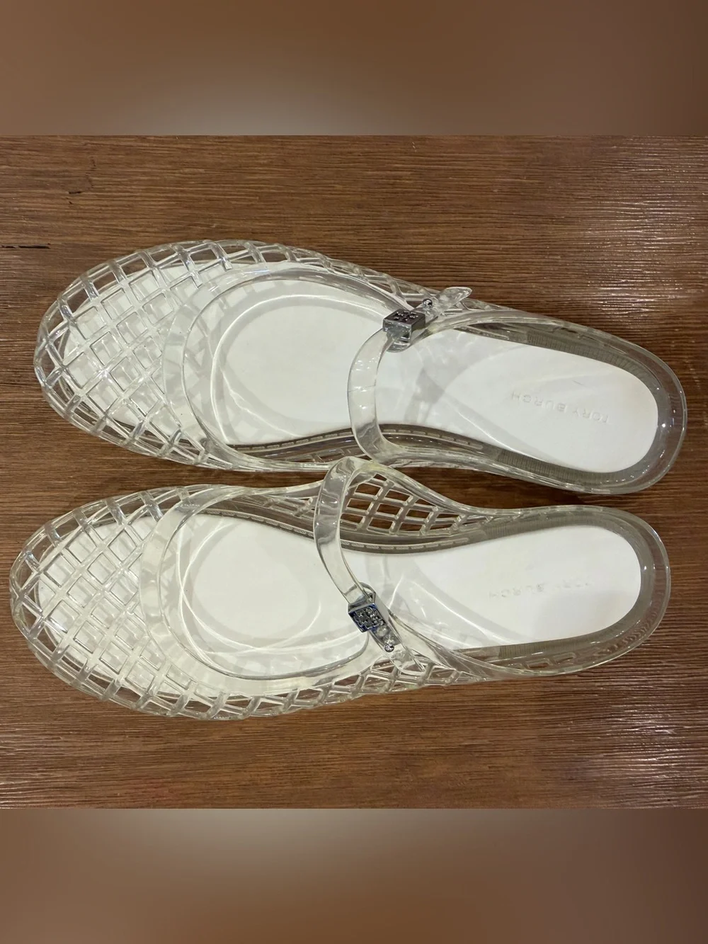 Tory Burch Clear Mellow Mary Jane Jelly